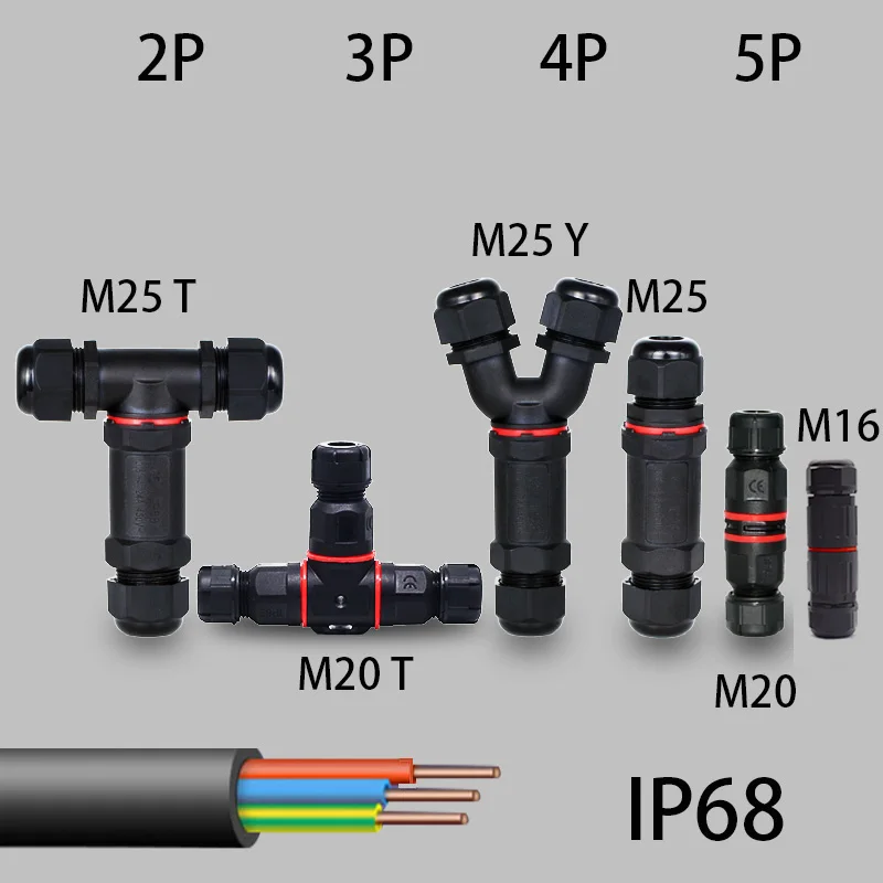 Cable Gland Waterproof - Conector de Cable de Terminal eléctrico