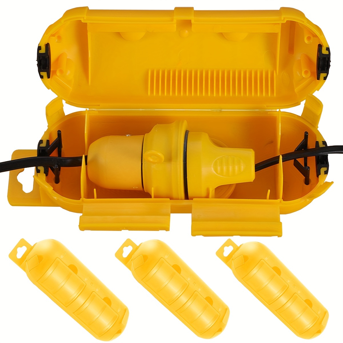 Cable Gland Waterproof - Cubierta de Seguridad para Cable Amarillo