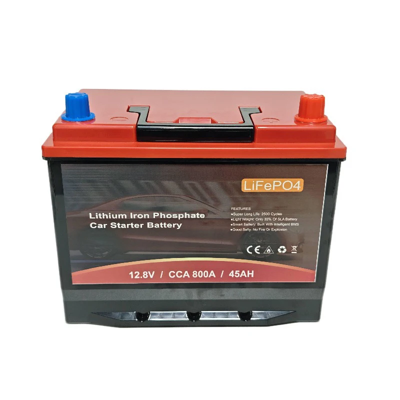 Lithium Battery 100Ah - Batería de Arranque para Automóvil LiFePO4