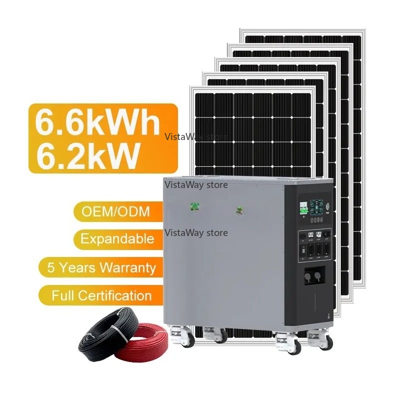 Renewable Energy Technology - Asgoft 6kWh sistema contenedor solar móvil