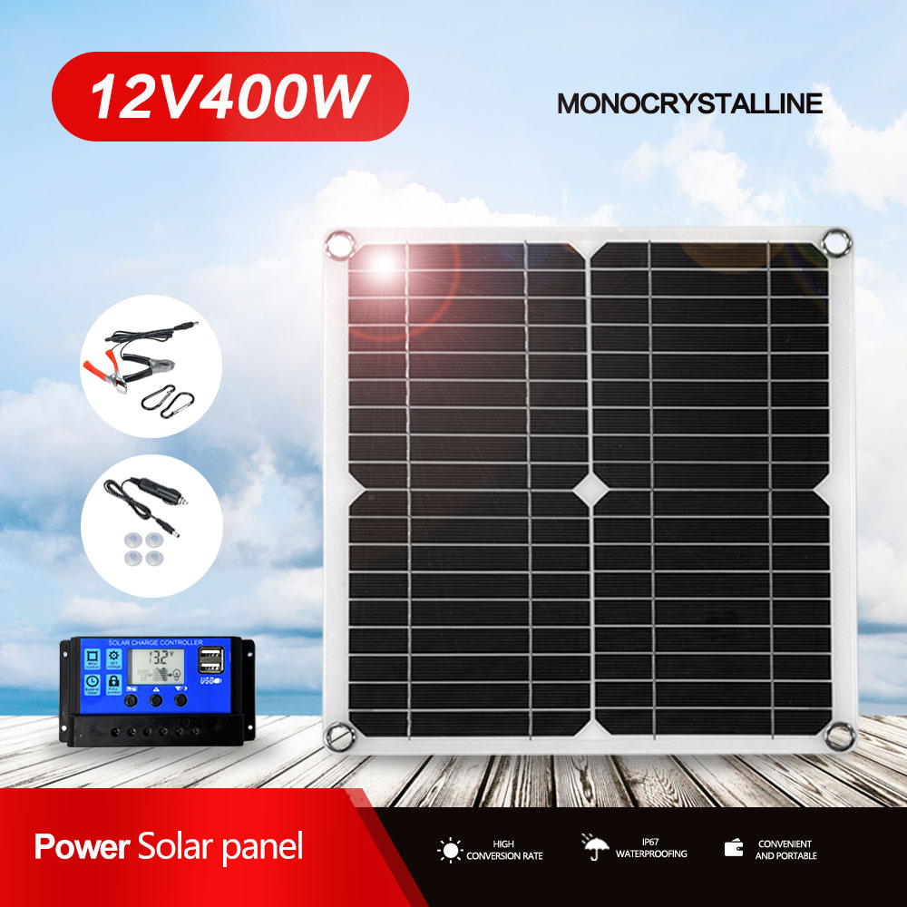 Rv Solar Kit 400W - Kit completo de Panel Solar para