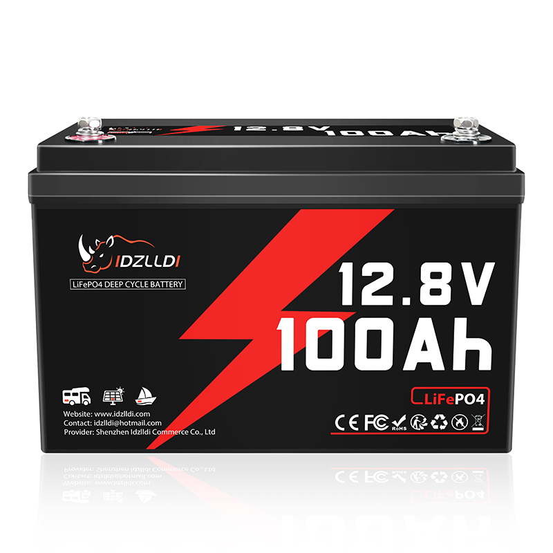 Lithium Battery 100Ah - Batería de Litio Recargable IDZLLDI 12.8V