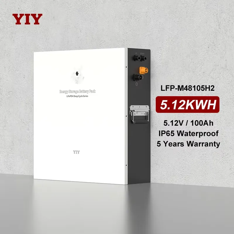 Lithium Battery 100Ah - Batería Solar de 51.2V 100Ah 5.12Kwh,