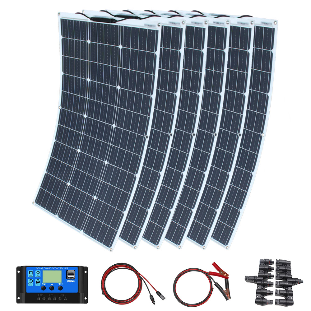 Rv Solar Kit 400W - Kit de Paneles Solares de 100W