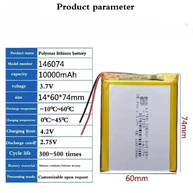 100% nueva batería recargable  - Renewable Energy Technology reseña y precio