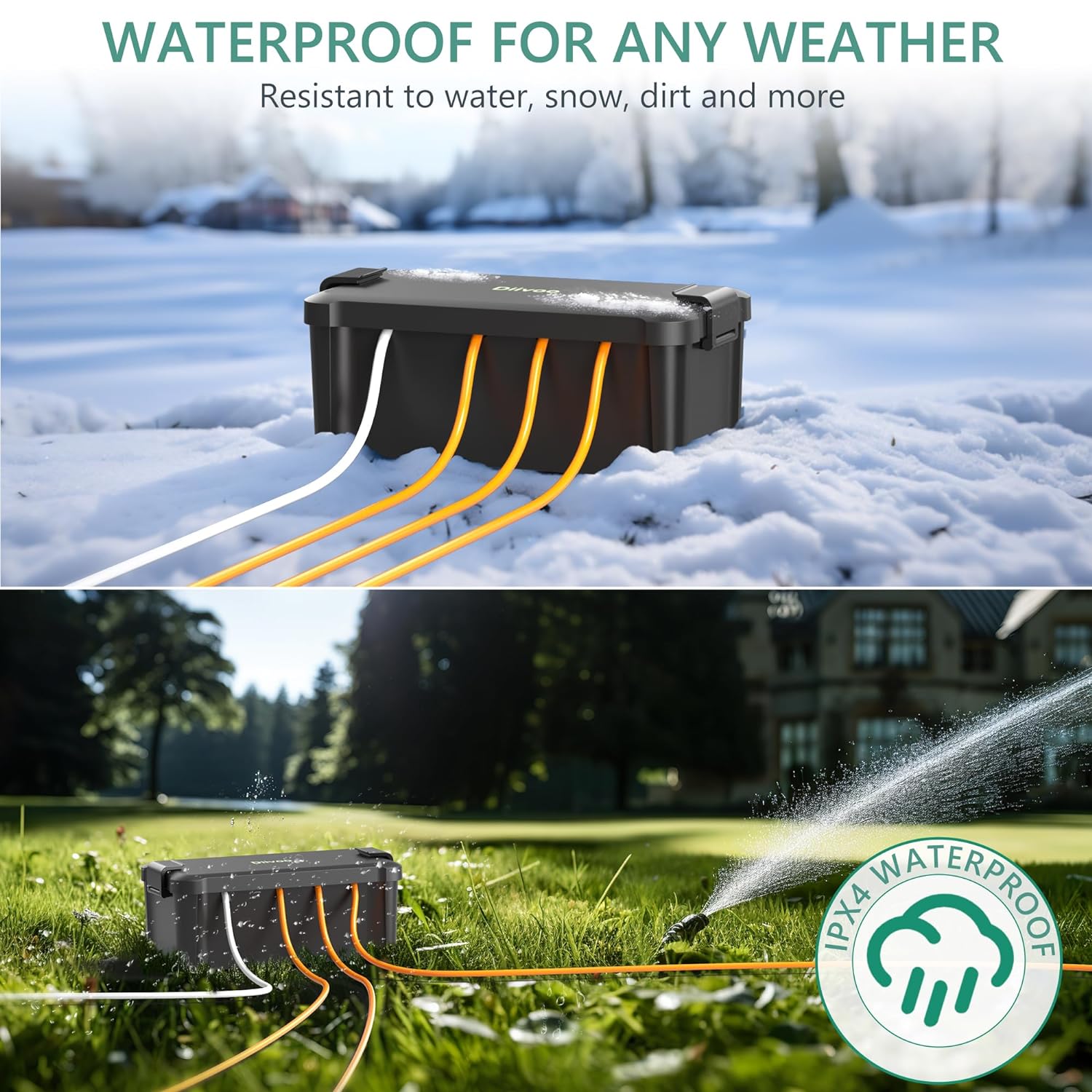 Diivoo-caja eléctrica impermea - Cable Gland Waterproof reseña y precio