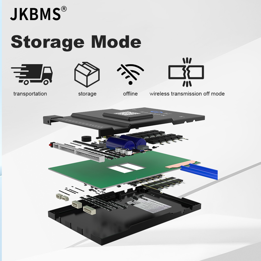 JKBMS 12S 13S 14S 15S 16S 17S  - Lithium Battery 100Ah reseña y precio