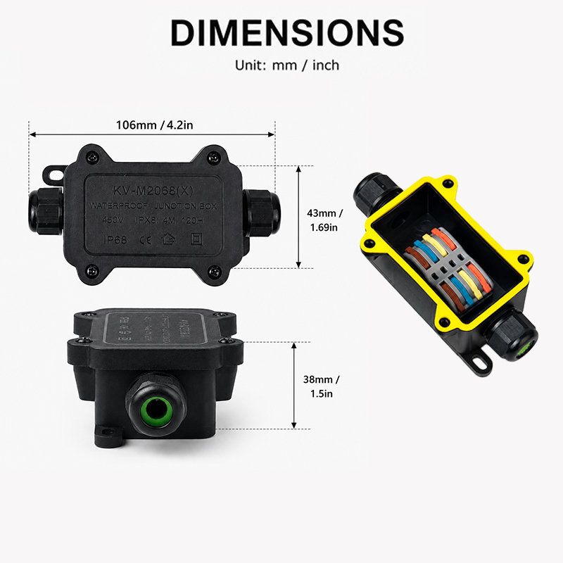 Caja de Conexiones Impermeable - Cable Gland Waterproof reseña y precio