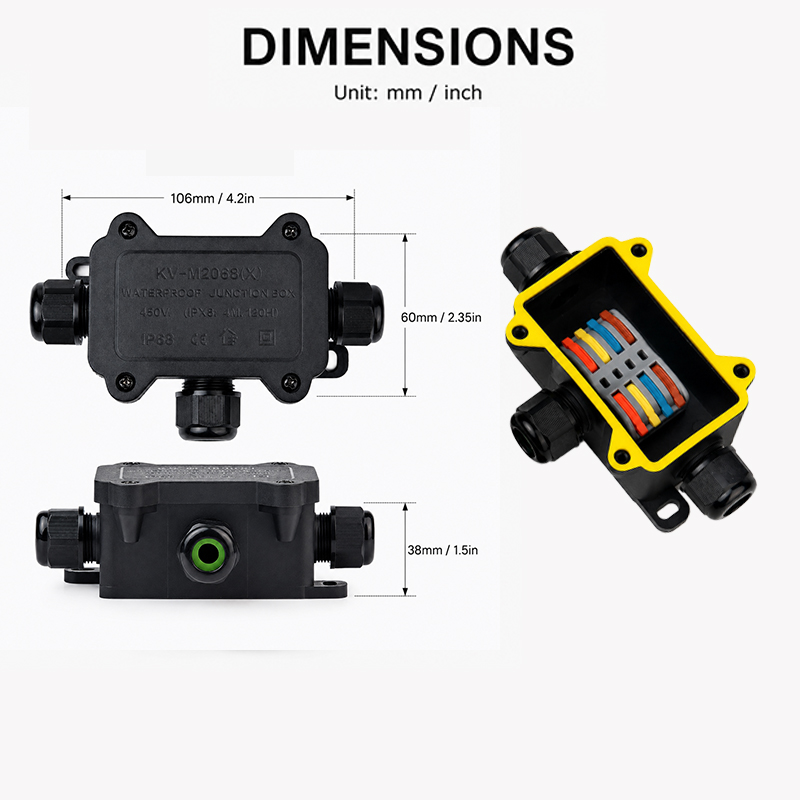 Caja de Conexiones Impermeable - Cable Gland Waterproof reseña y precio