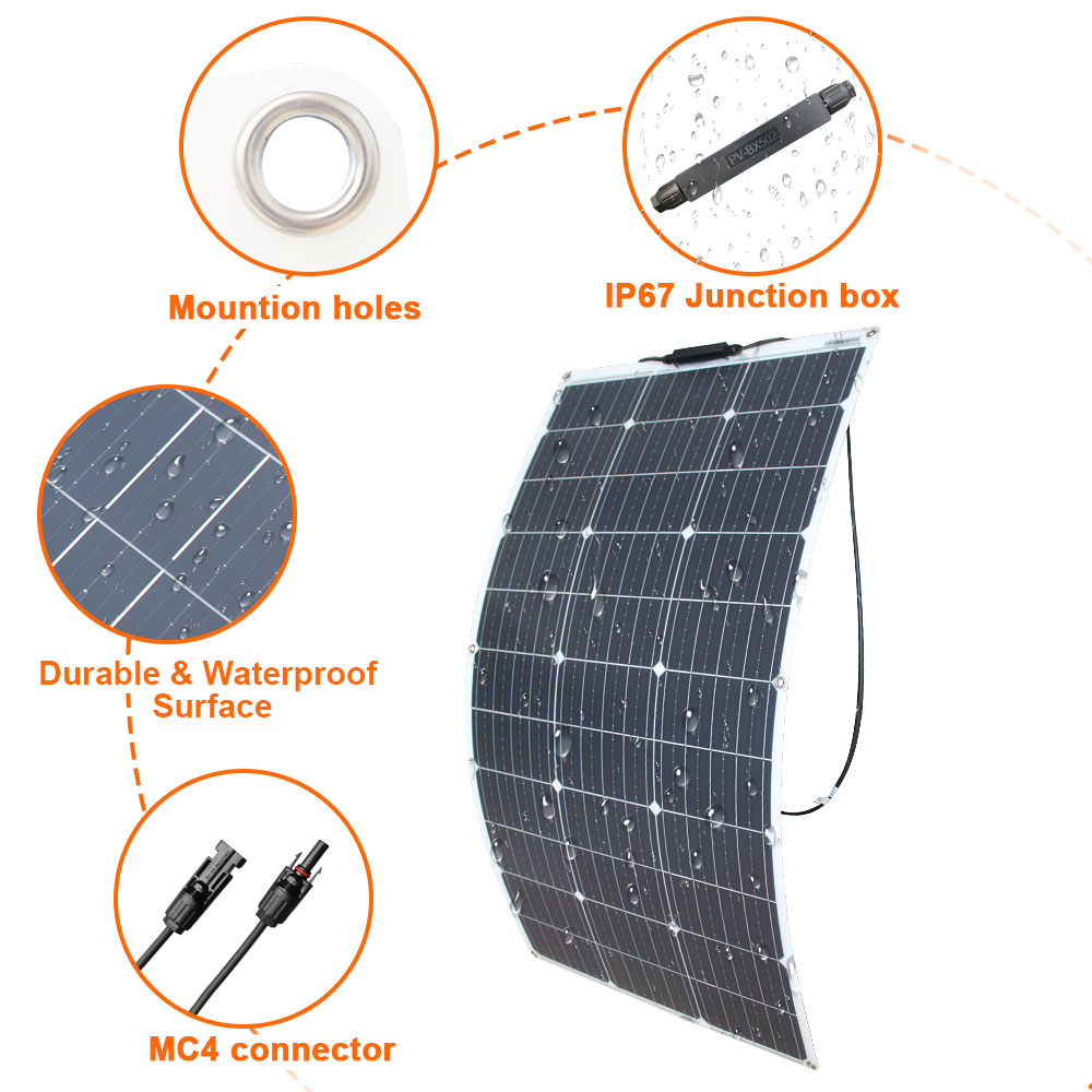 Kit de Paneles Solares de 100W - Rv Solar Kit 400W reseña y precio